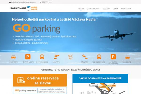 Parkování letiště Václava Havla